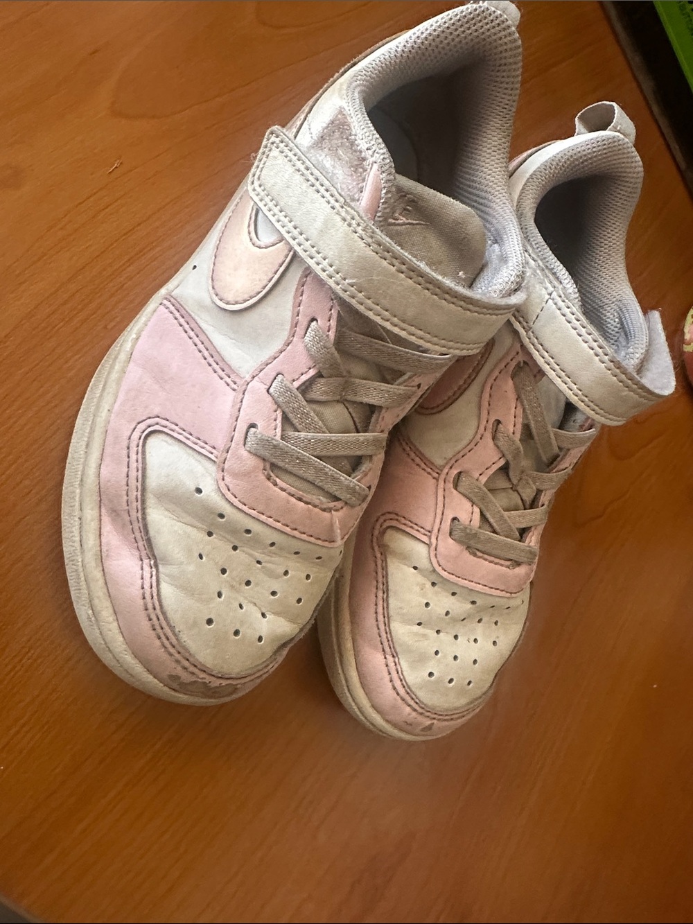 Pink Nike shoes